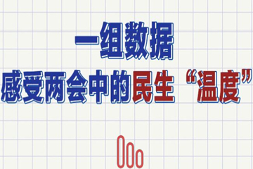 一组数据，感受全国两会中的民生“温度”