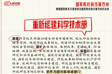 收藏了解！国务院机构改革方案学习笔记